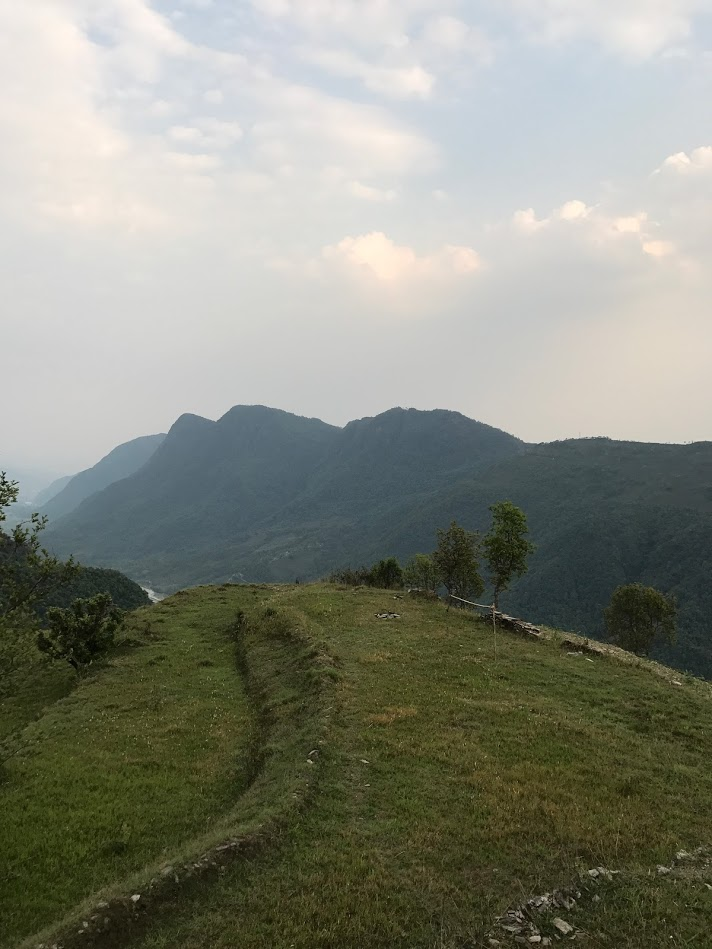 A ridge leading nowhere in particular